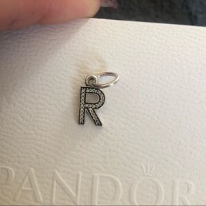 Pandora Charm “R”